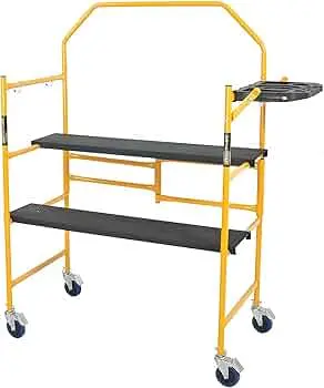 MetalTech Jobsite Portable Scaffolding with Locking Wheels