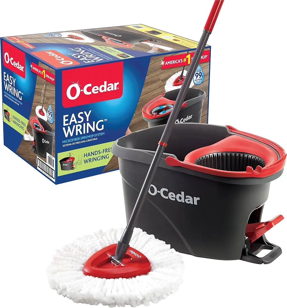 O-Cedar EasyWring Microfiber Spin Mop System