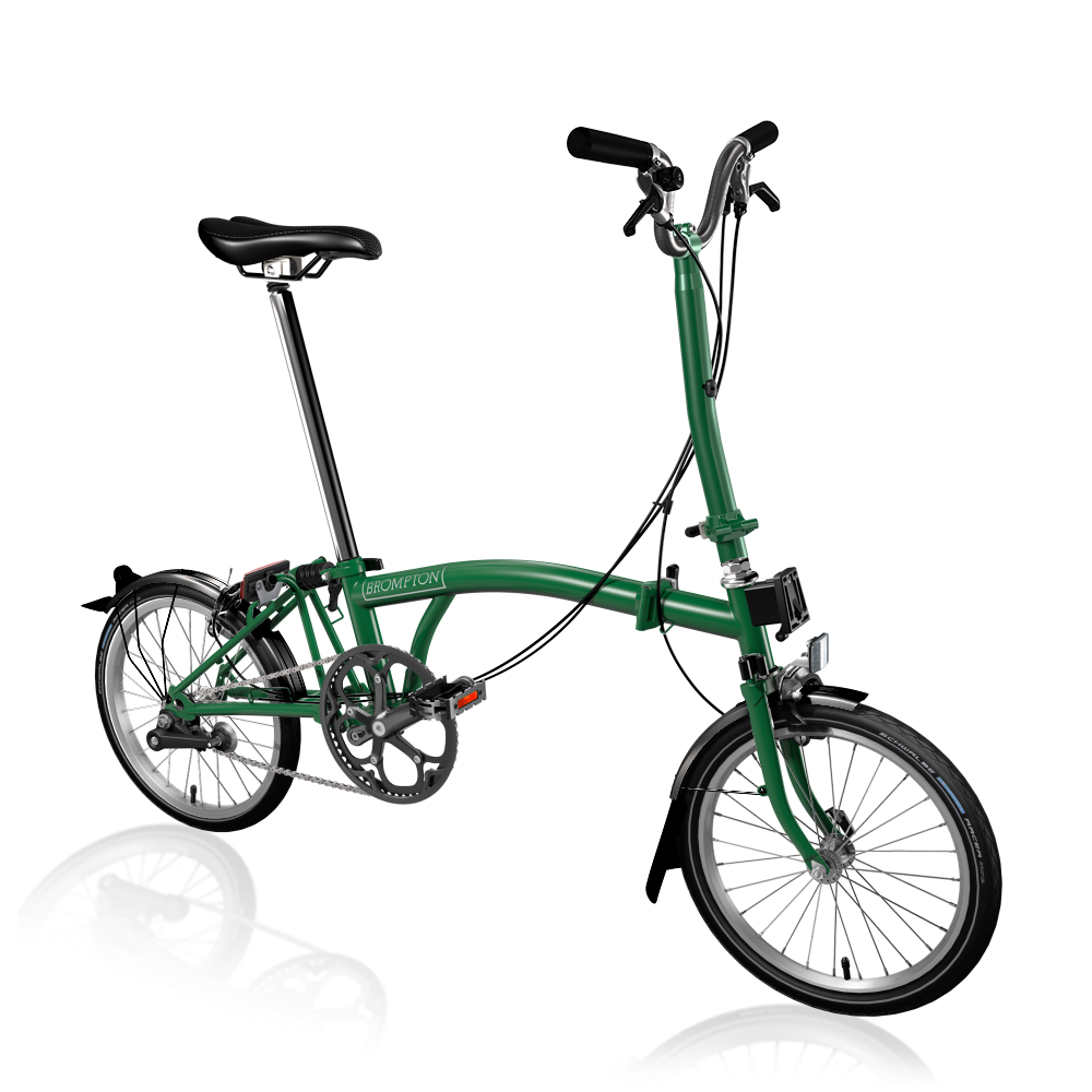 Brompton C Line Urban H2L Racing Green Matt MY2025