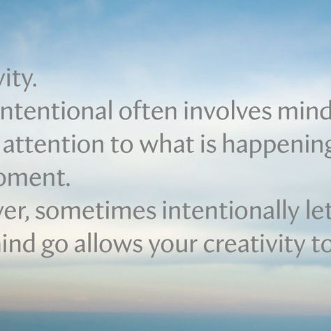 Creativity