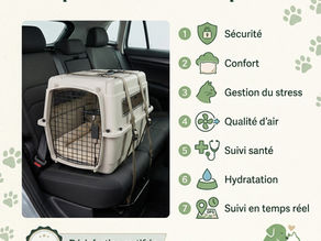 Transporter son animal en voiture, ça ne s'improvise pas.