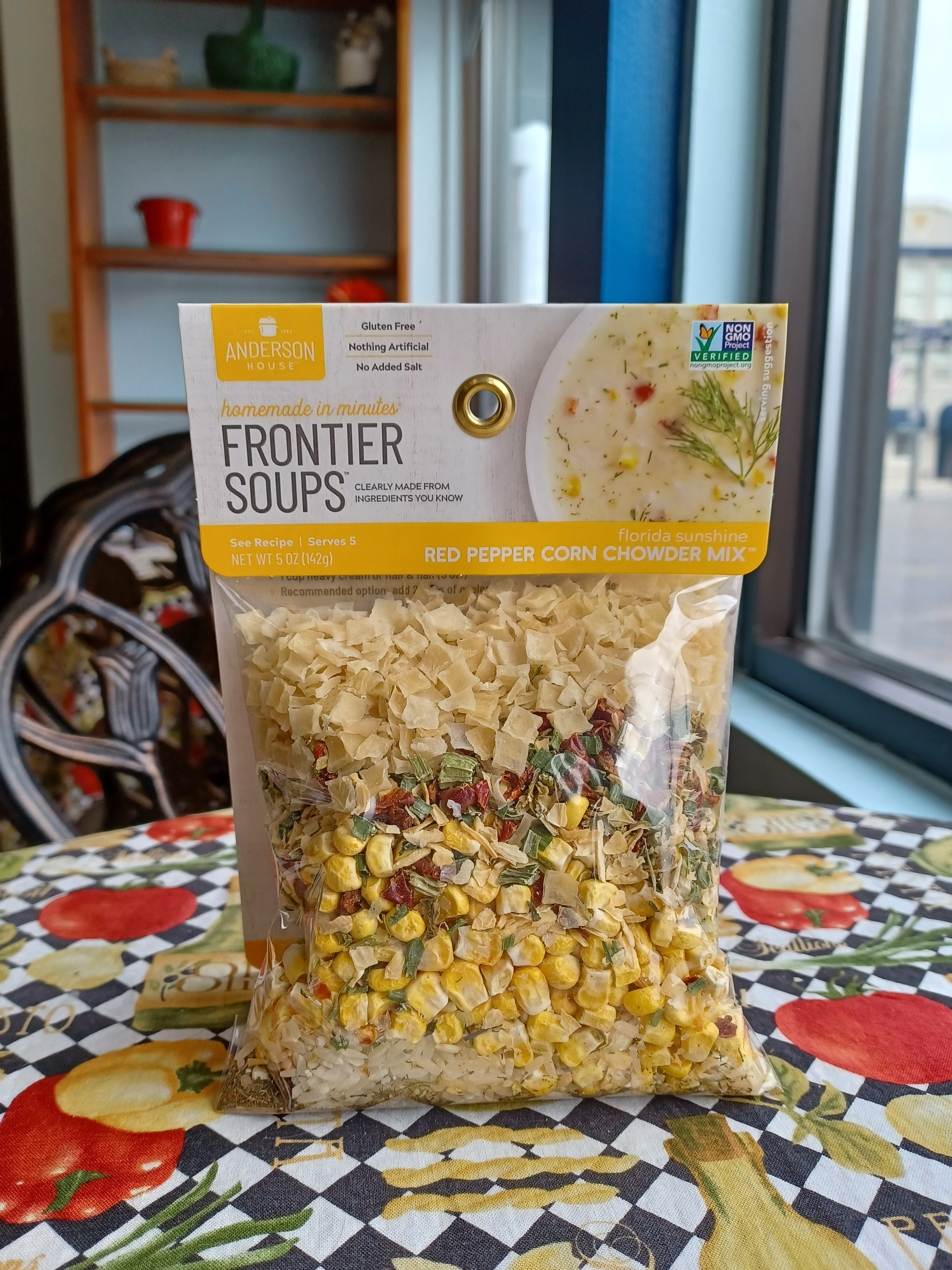 Frontier Soups: Red Pepper Corn Chowder Mix