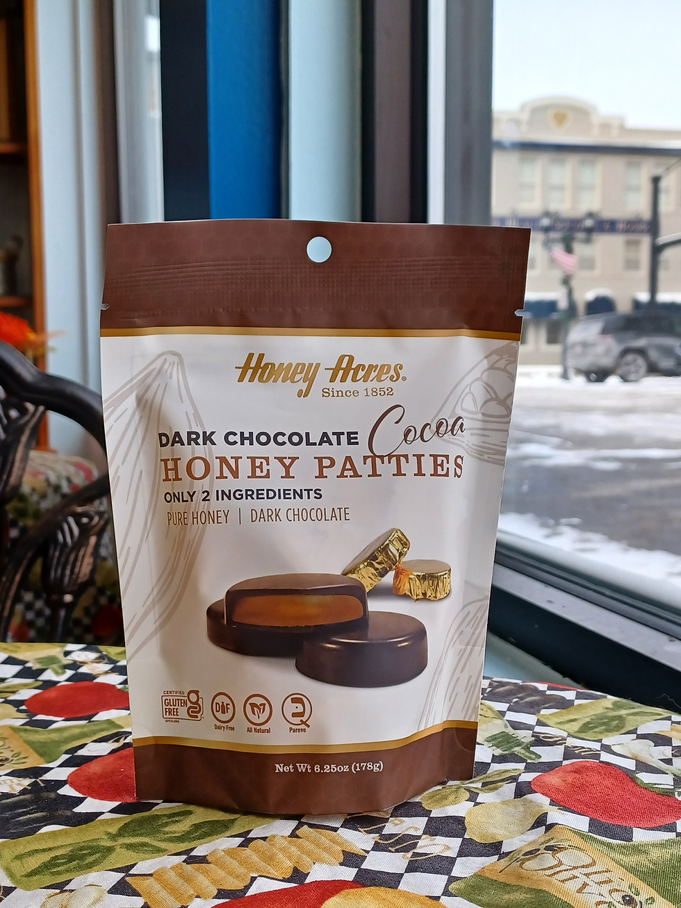 Thumbnail: Honey Acres-- Dark Chocolate Honey Patties (Cocoa)