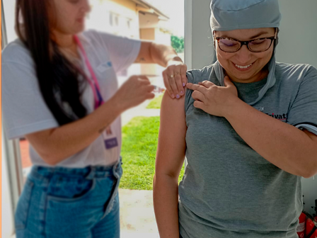 Campanha de vacinação contra a gripe