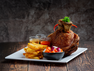 Eisbein - receita alemã de joelho de porco