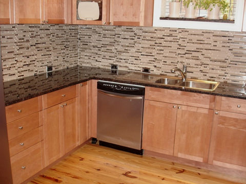mosaic tile backsplash