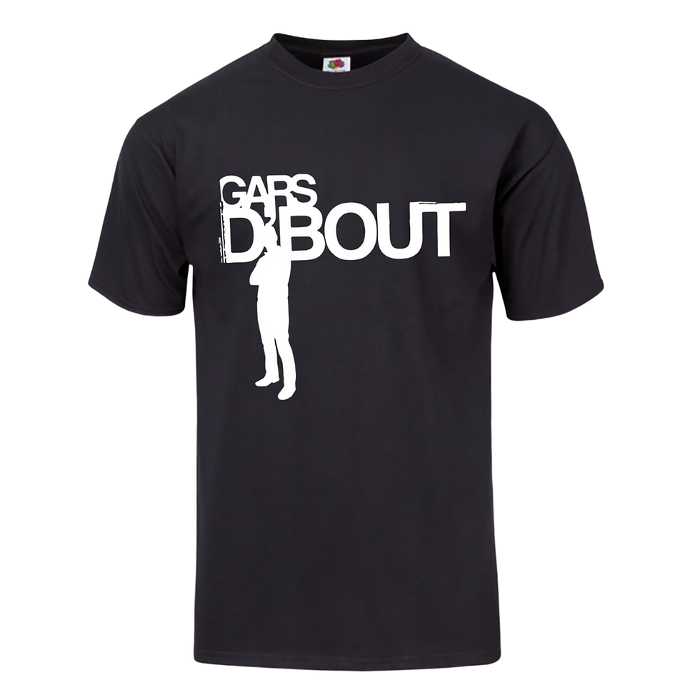 T-shirt Gars d'bout - Noir