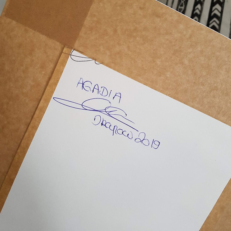 Miniature : AGADIA - peinture originale sur papier (24x30cm)