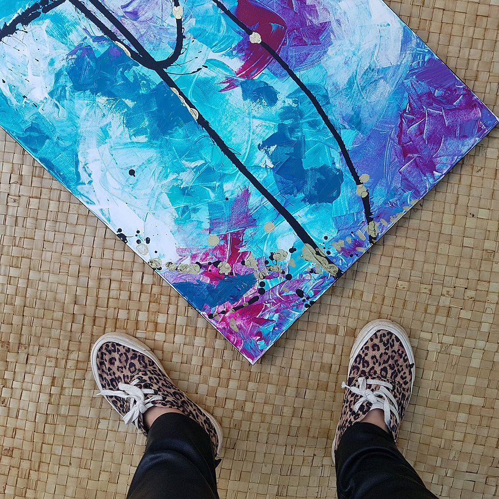 Miniature : COMME UNE INVASION (50x100cm)