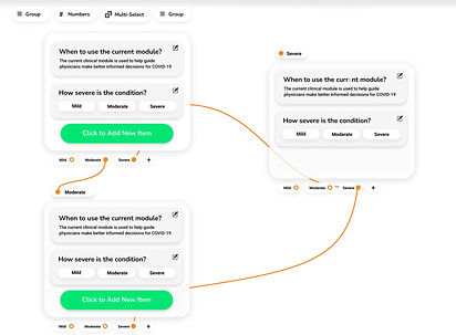 AvoMD's AvoBuilder Screen
