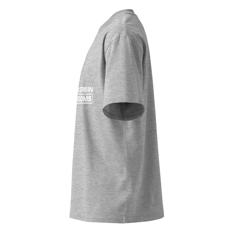 Thumbnail: FiB Unisex organic oversized high neck t-shirt