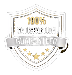 100% Satisfaction Guarantee 
