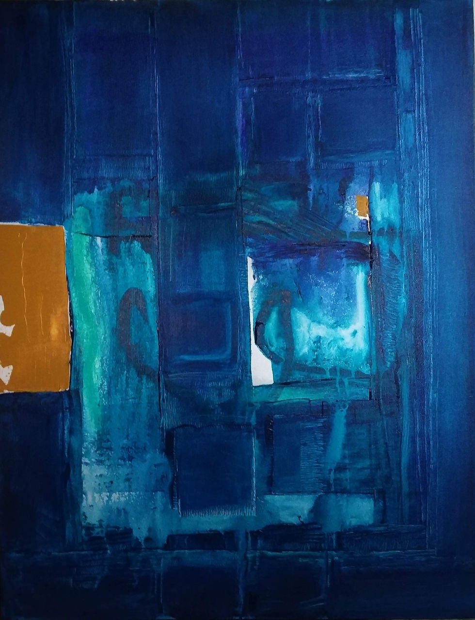 Blue mood by Sharad Tarde