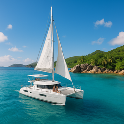 Rent a sailing yacht in Seychelles offers pure freedom