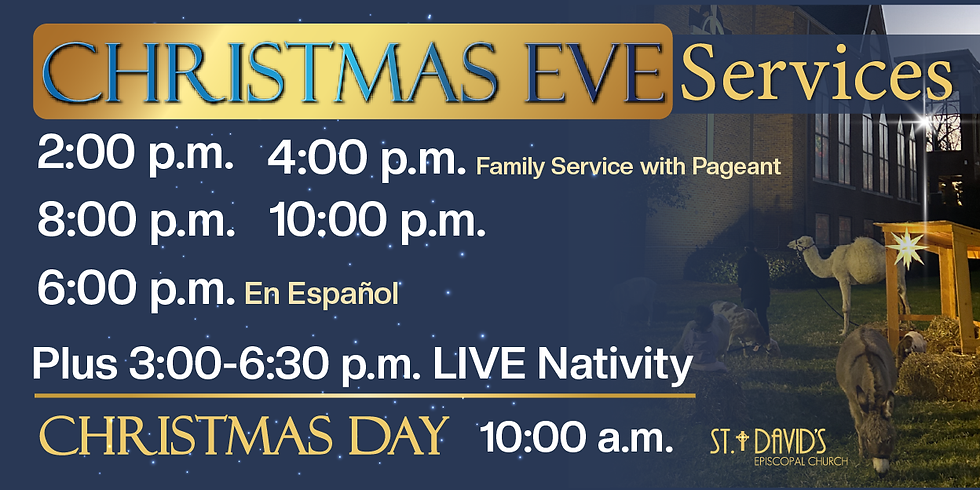 Christmas Eve at St. David's!