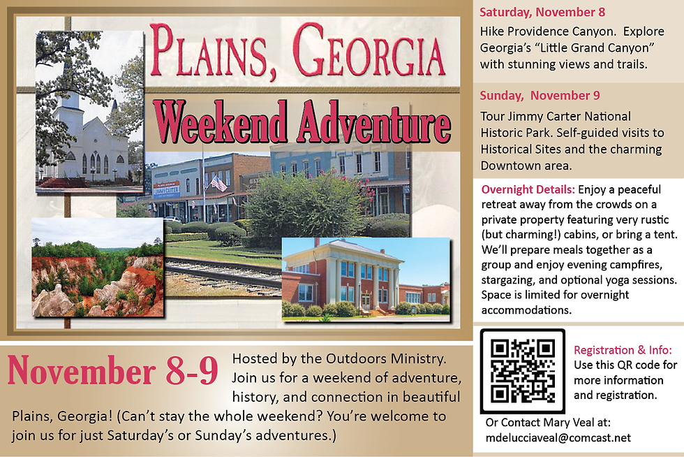 Plains, Georgia Weekend Adventure