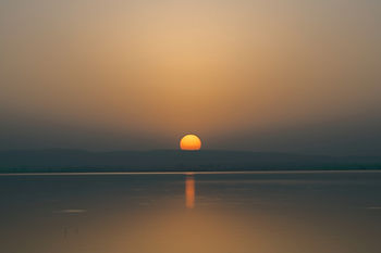 Sun rising