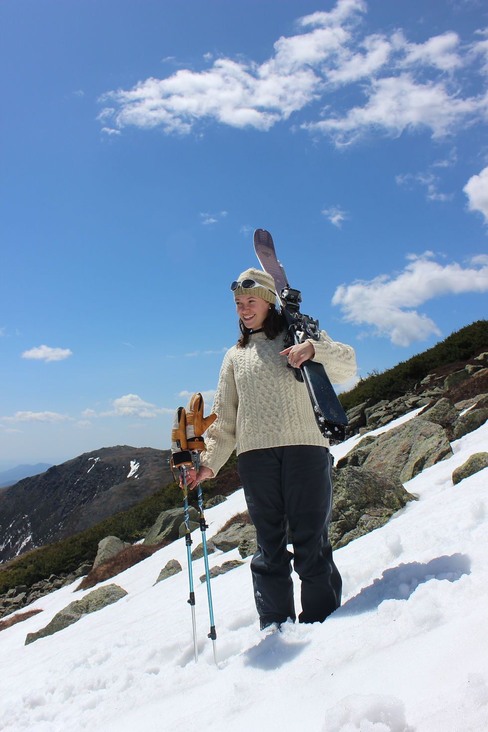 Mount Washington Snowfields Spring Skiing