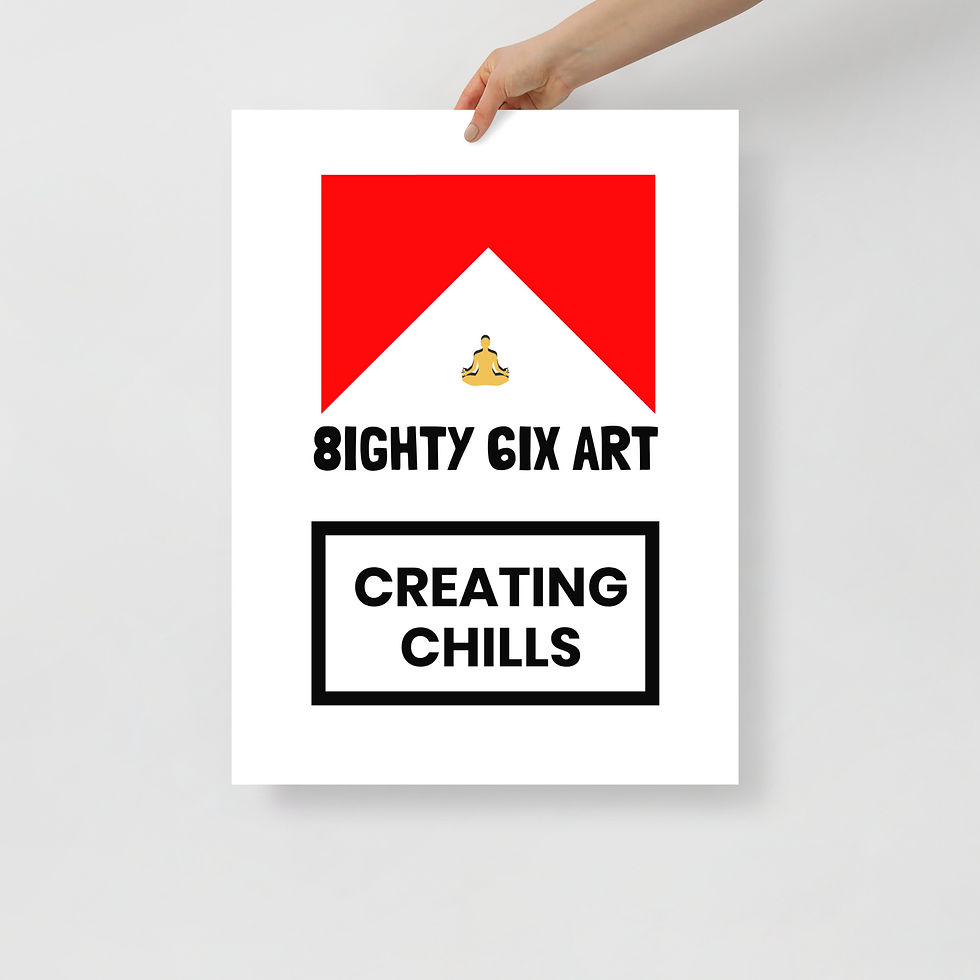 CREATING CHILLS 18"Xx 24" Print