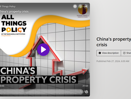 All Things Policy by Takshashila: China's Property Crisis