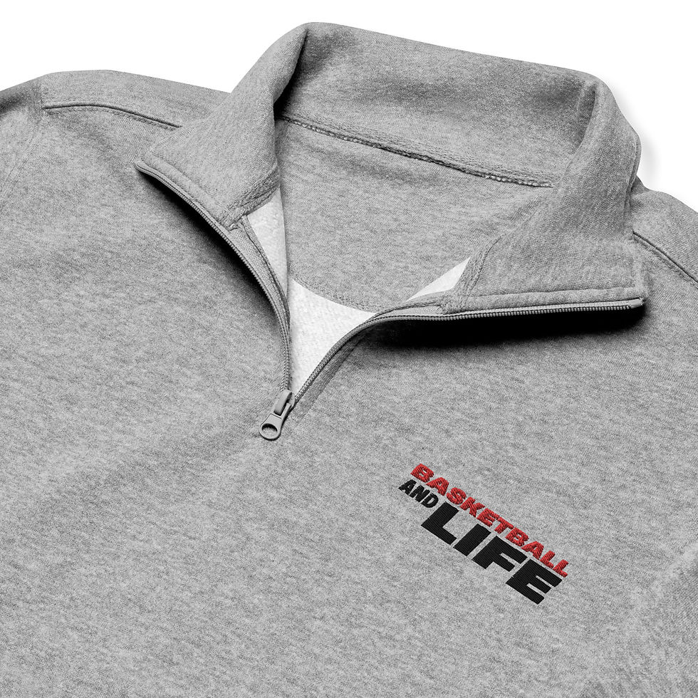 Unisex fleece pullover