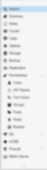 Proxmox - menu węzła