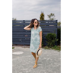 Sustainable Dress made by Bytavi available at Cardigan, Charles City Iowa