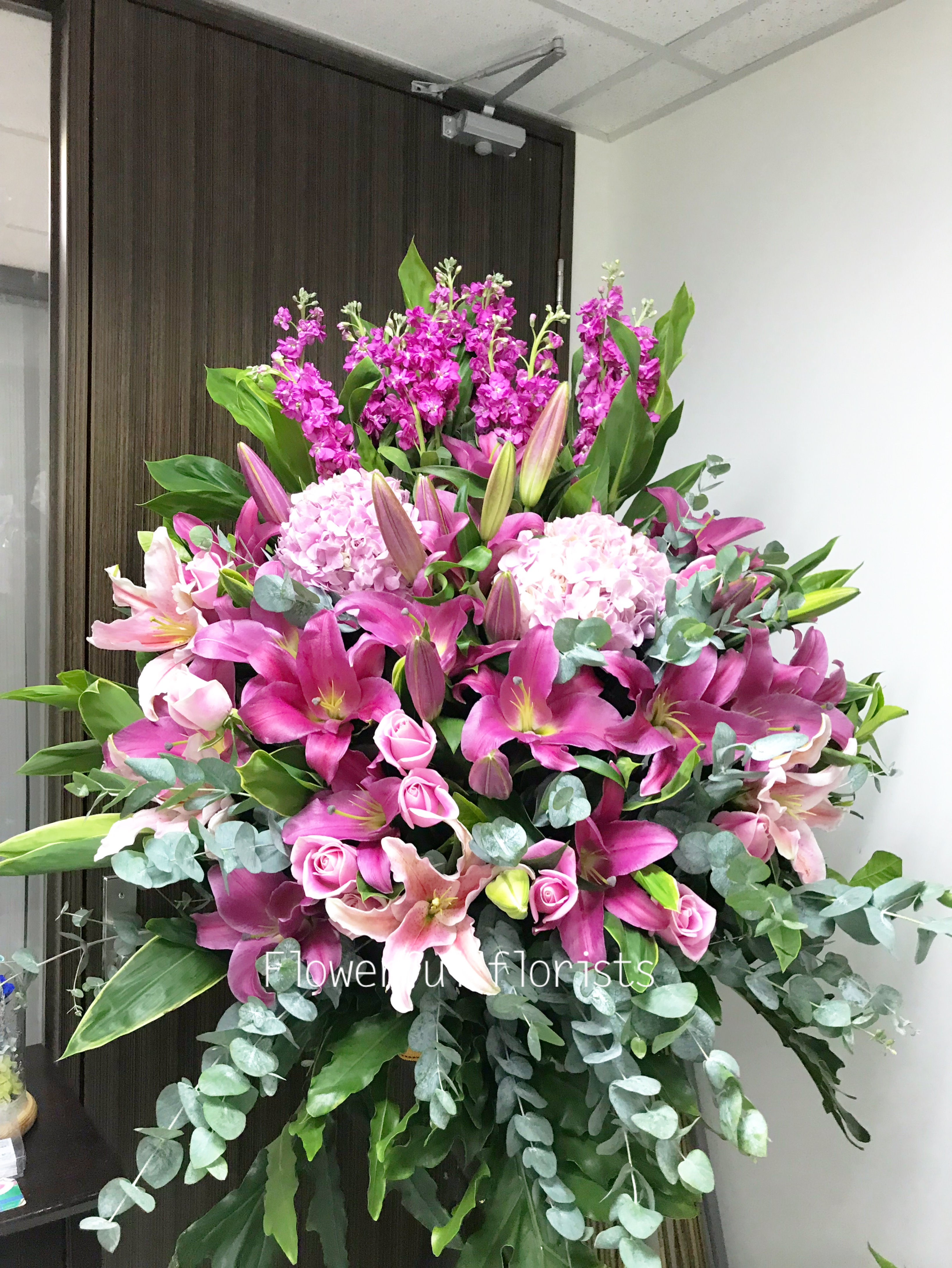 OP04 開張、恭賀花籃