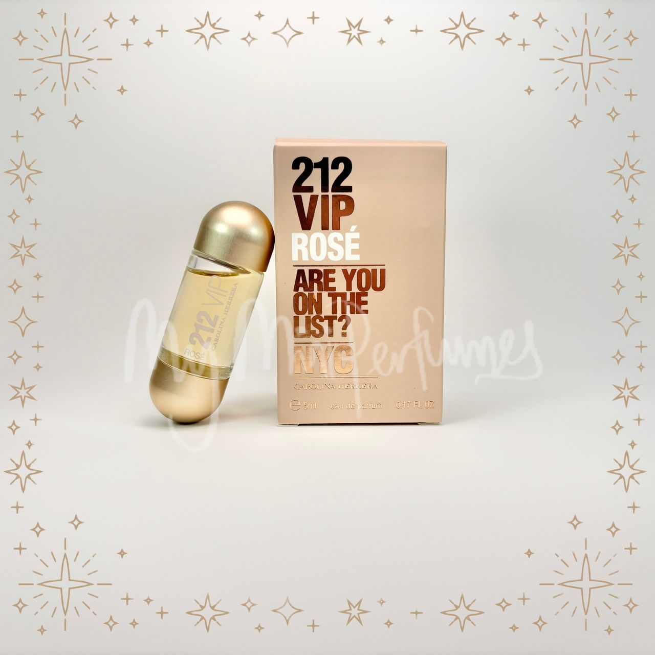 Carolina Herrera 212 VIP Rose EDP 5ml miniature perfume
