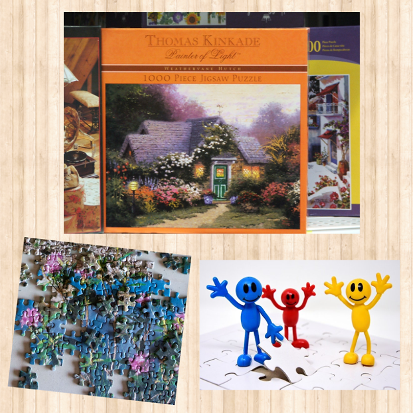 Jigsaw Puzzle Swap & Sip!