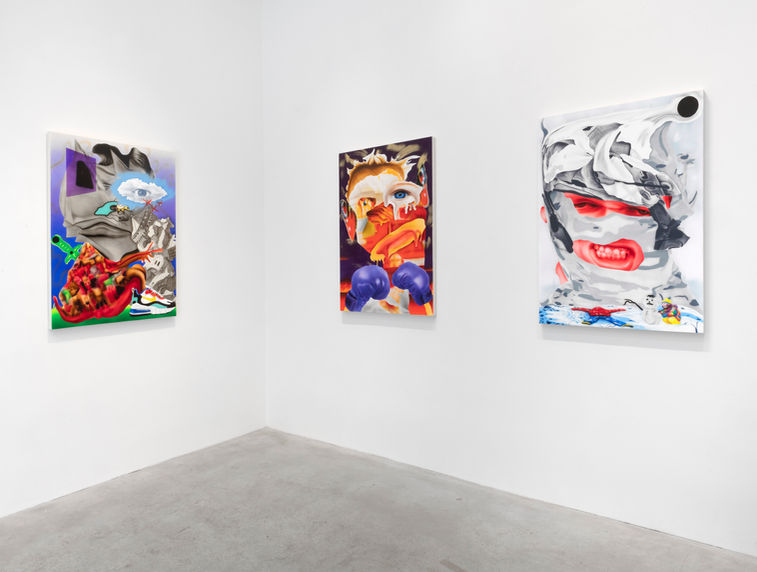 Chris Regner solo exhibition That's My Boy! at Kravets Wehby Gallery