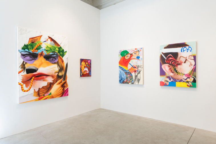 Chris Regner solo exhibition That's My Boy! at Kravets Wehby Gallery