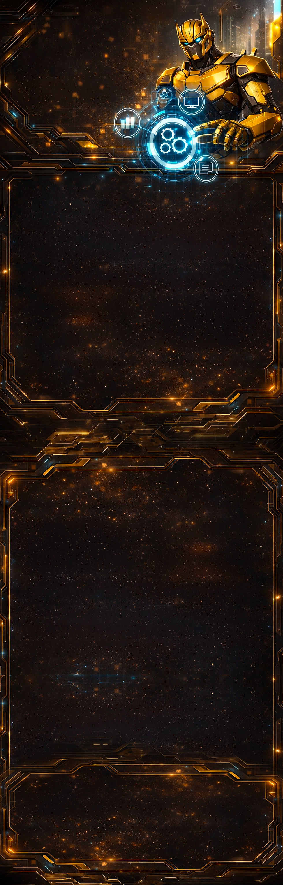 Neon blue Trading Background