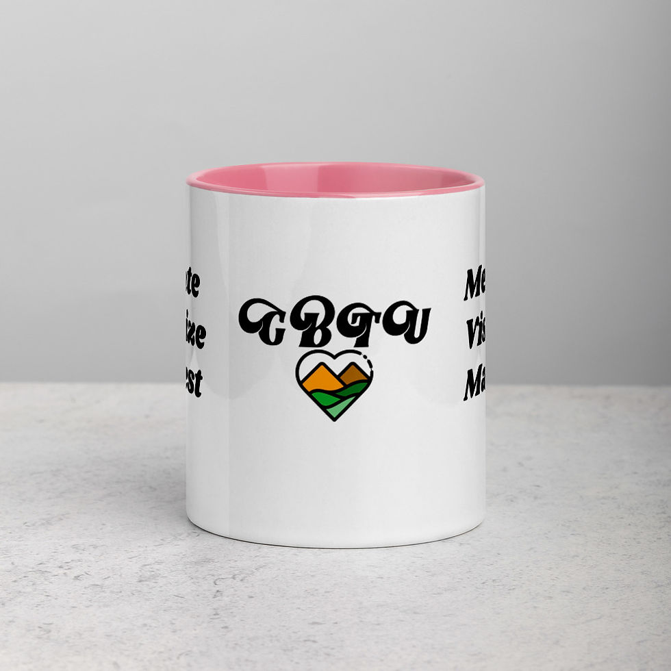Thumbnail: Meditate, Visualize, Manifest  Mug with Color Inside