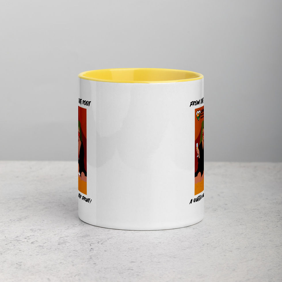 Crown Queen Mug with Color Inside