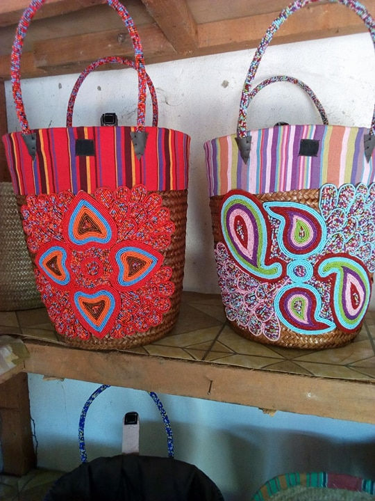 Thumbnail: BEADED BASKET