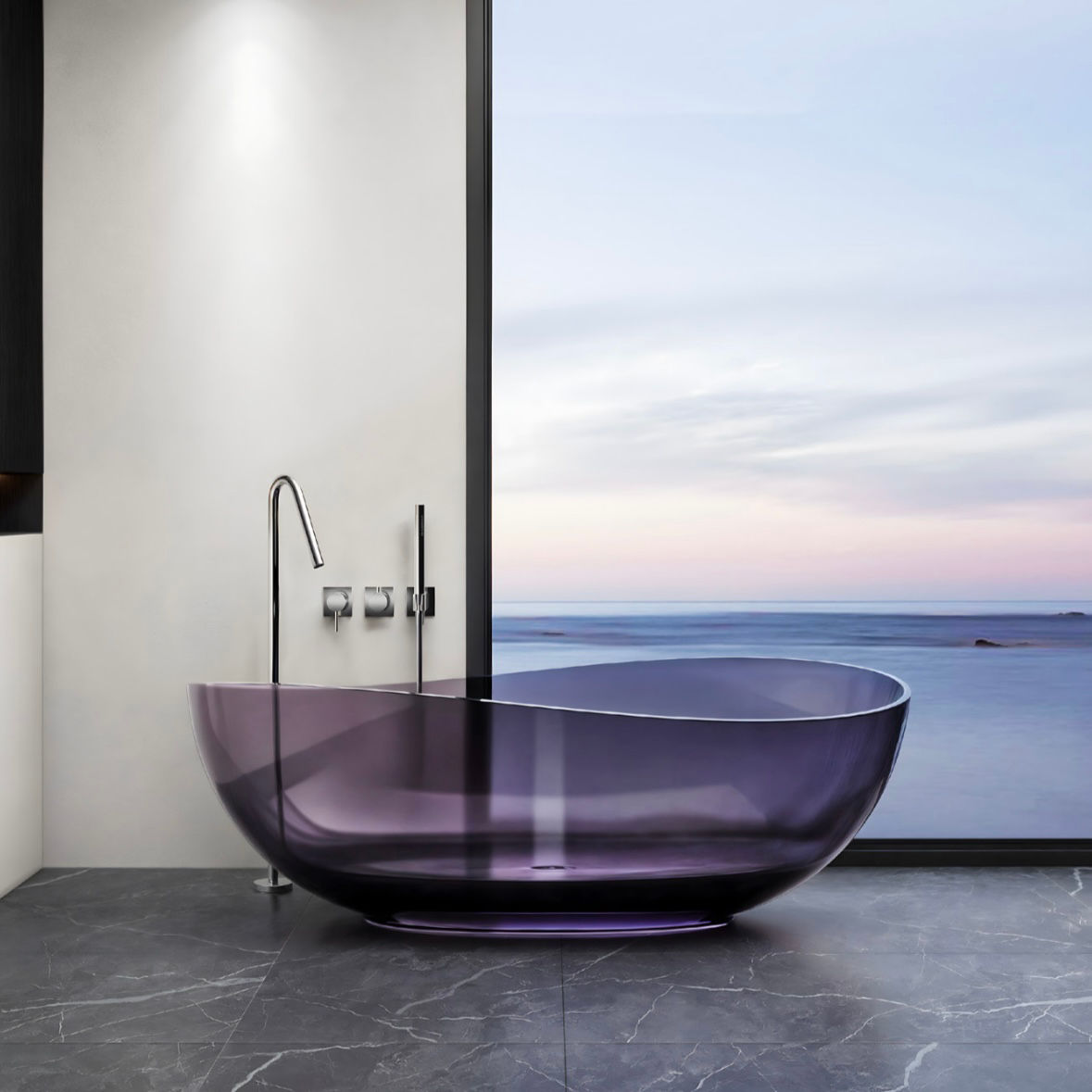 Bồn tắm trong suốt nhập khẩu B-20