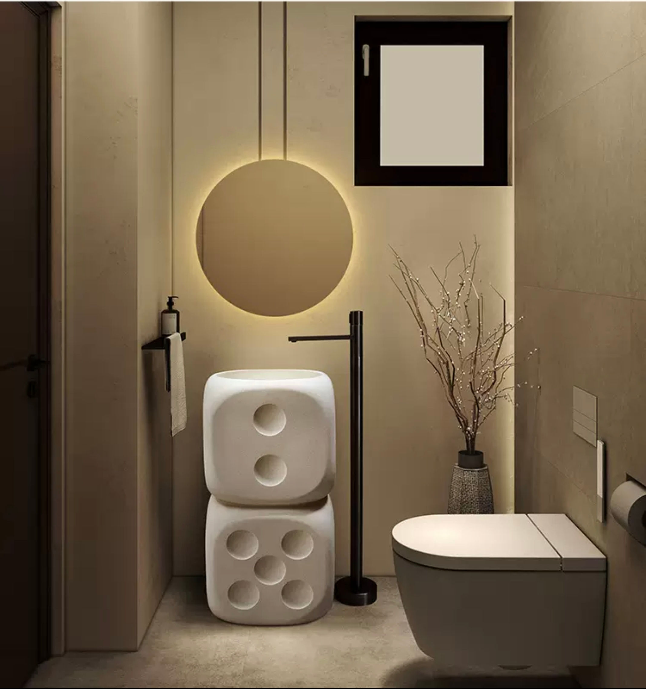 Lavabo đá nhân tạo LV-26