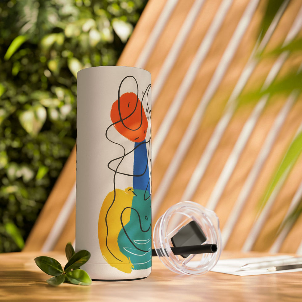 Thumbnail: Be Free Maars Maker Skinny Matte Tumbler, 20oz