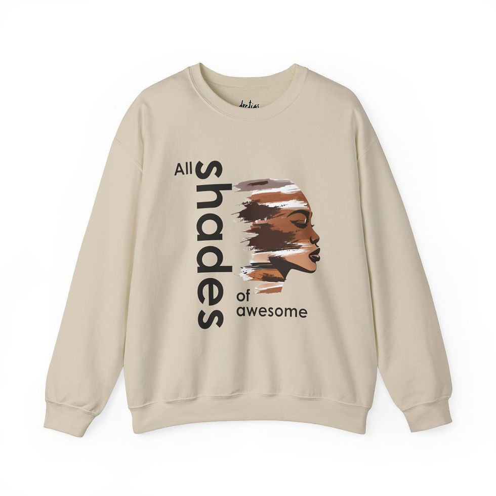 Thumbnail: All Shades of Awesome Unisex Heavy Blend™ Crewneck Sweatshirt