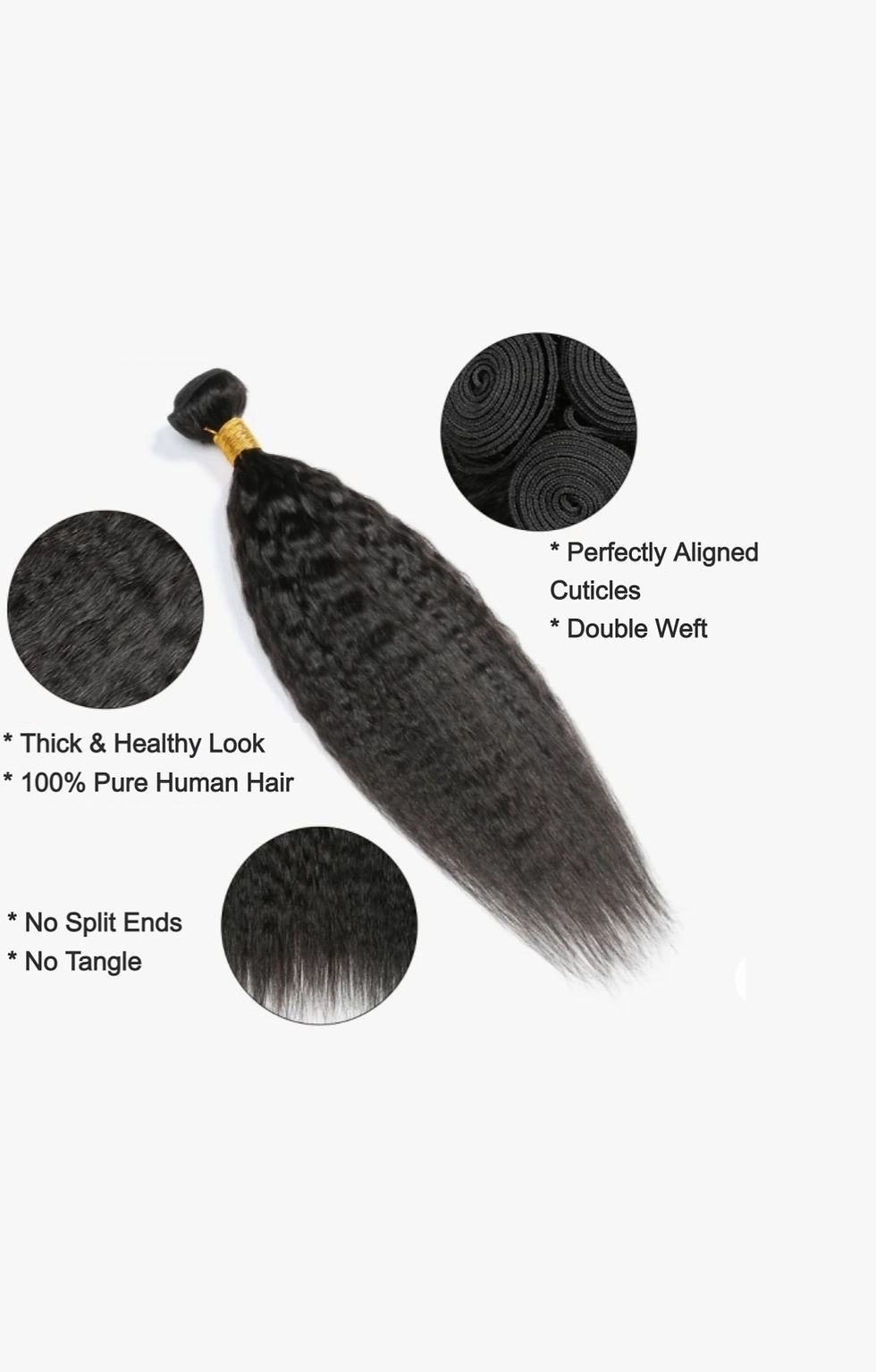 Miniatura: Kinky Straight 3 Bundles