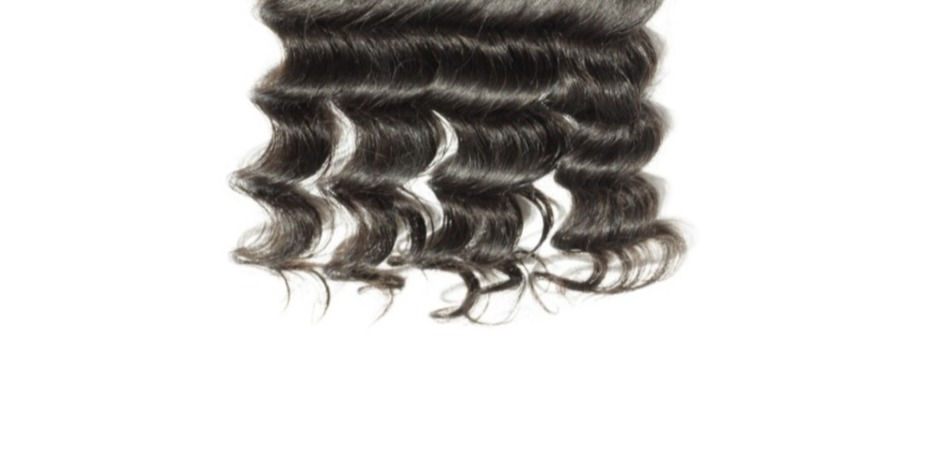 Thumbnail: Loose Deep Wave 4*4 Lace closure