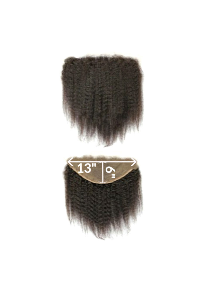 Miniatura: Kinky Straight 13x6 Lace Closure