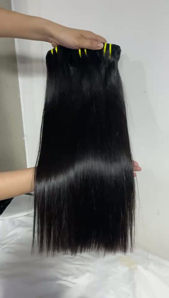 Miniatura: Straight 3 bundles with 5*5 Lace Closure