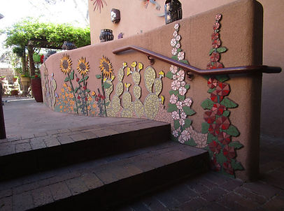 Flower Wall at Church Street Cafe'