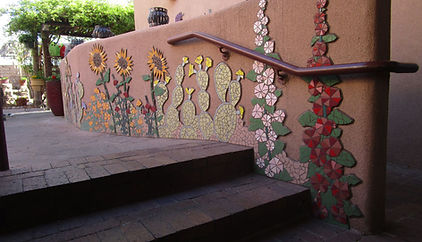 Flower Wall at Church Street Cafe'