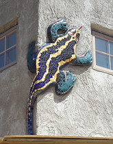 Luke's Lizard by ABQ Art Glss