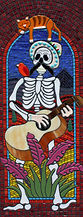 Mariachi Man 2 mosaic by Erin Magennis