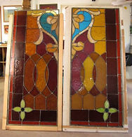 Victorian stained glass repair