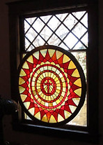 Stained glass sun